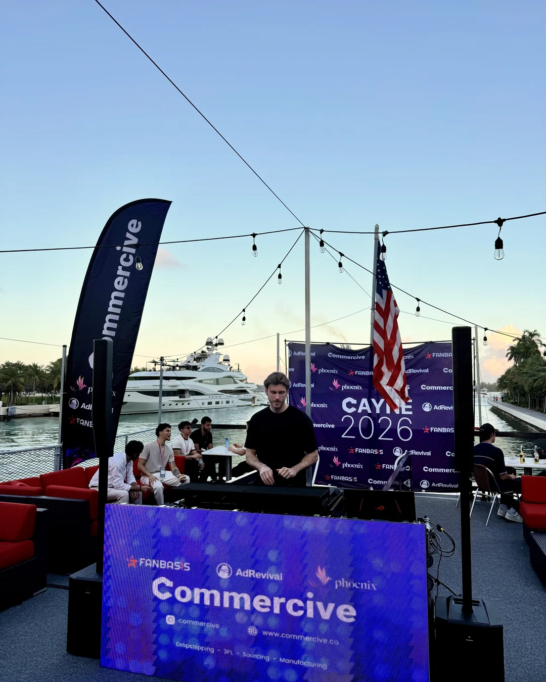 Brand Activation & Photoshoot Yacht Venue aboard Opus Yacht Miami